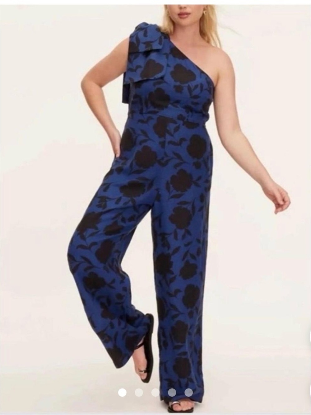 Kate Spade New York x Target Classic Rose One-Shoulder Jumpsuit